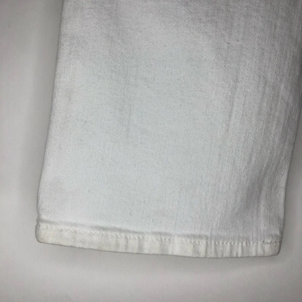 EDDIE BAUER straight leg white denim white jeans 6 - Picture 10 of 11